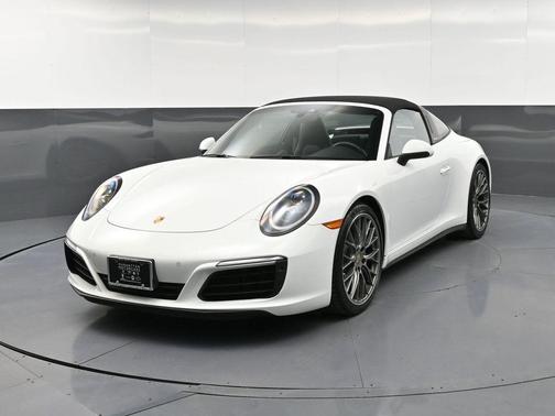 White 2019 Porsche 911 Targa 4