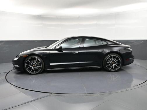 Black 2026 Porsche Taycan 4