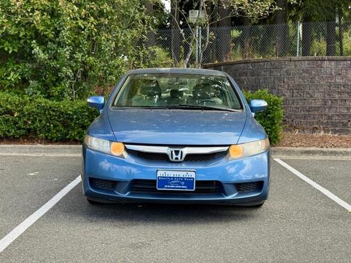 Blue 2009 Honda Civic Hybrid