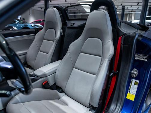 Blue 2021 Porsche 718 Boxster GTS 4.0