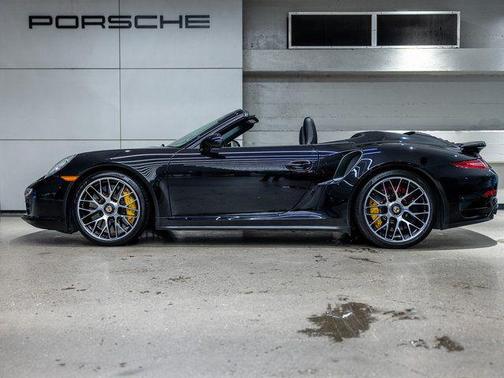 Black 2015 Porsche 911 Turbo S