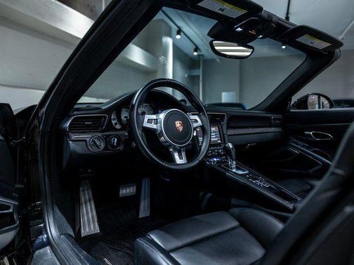 Black 2015 Porsche 911 Turbo S