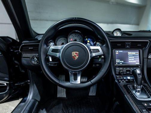 Black 2015 Porsche 911 Turbo S