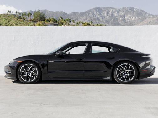 Black 2025 Porsche Taycan