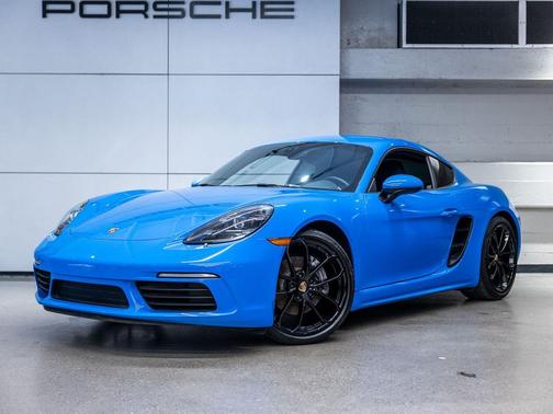 Blue 2024 Porsche 718 Cayman Style Edition