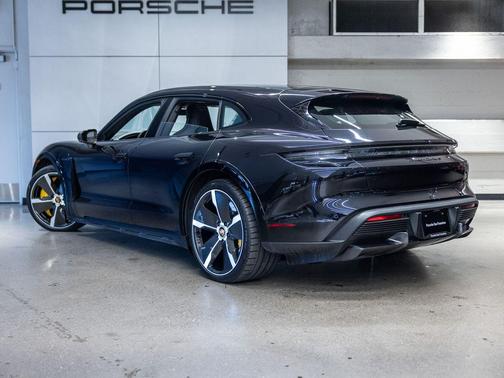 Black 2023 Porsche Taycan Turbo S