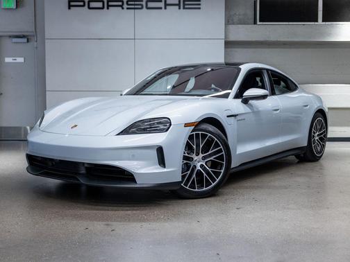 Gray Metallic 2026 Porsche Taycan 4