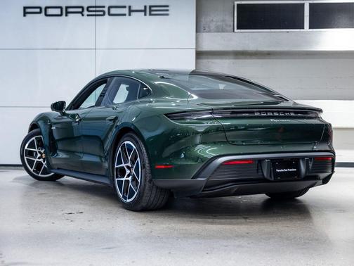 Green Metallic 2026 Porsche Taycan 4