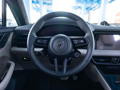 Gray Metallic 2026 Porsche Macan Macan Electric Turbo