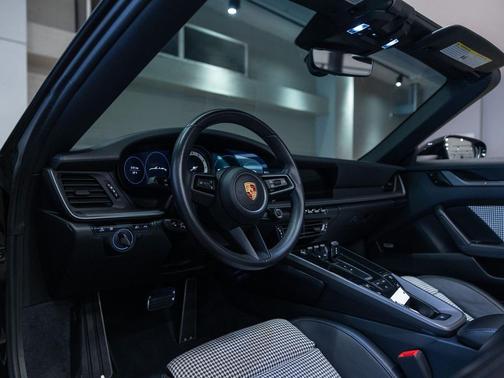 Black 2020 Porsche 911 Carrera 4S Cabriolet