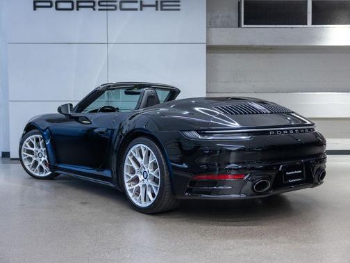 Black 2020 Porsche 911 Carrera 4S Cabriolet