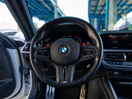Alpine White 2021 BMW M4 Competition