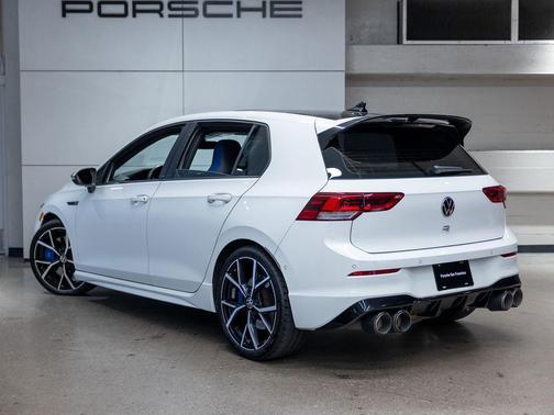 Pure White 2023 Volkswagen Golf R 2.0T Manual