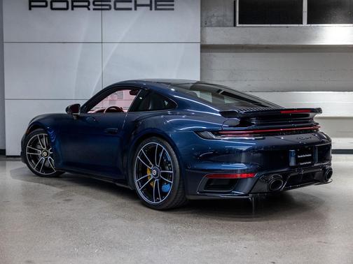 Dark Blue 2022 Porsche 911 Turbo S