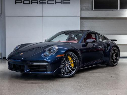 Dark Blue 2022 Porsche 911 Turbo S