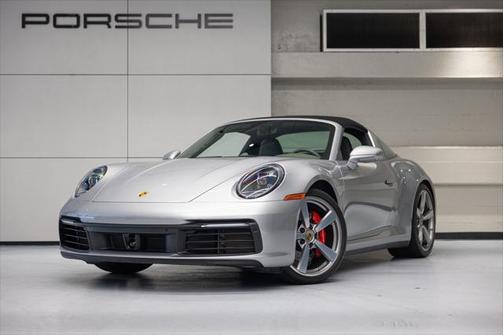 GT Silver Metallic 2021 Porsche 911 Targa 4S