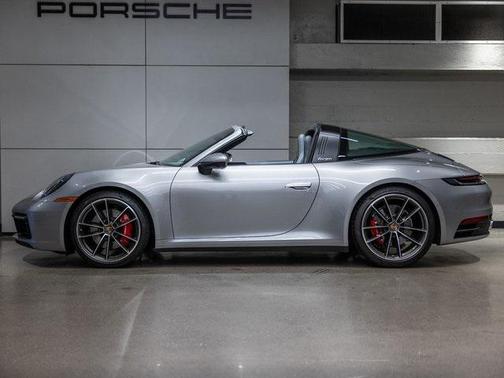 GT Silver Metallic 2023 Porsche 911 Targa 4S