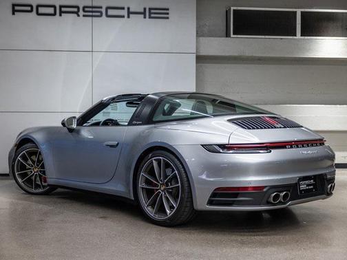 GT Silver Metallic 2023 Porsche 911 Targa 4S