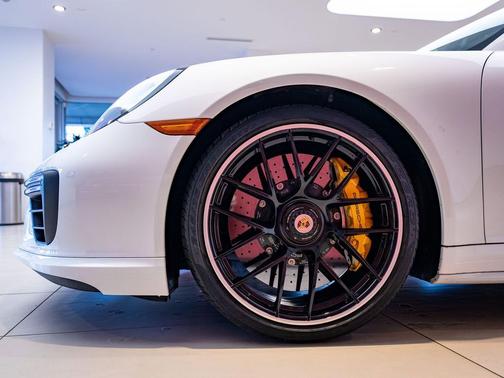 White 2017 Porsche 911 Turbo S