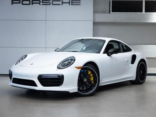 White 2017 Porsche 911 Turbo S