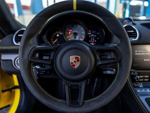 Racing Yellow 2023 Porsche 718 Cayman GT4 RS