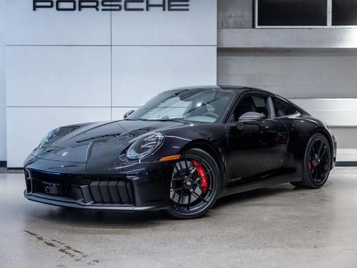 Black 2025 Porsche 911 Carrera 4 GTS