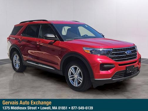 Rapid Red Metallic Tinted Clearcoat 2020 Ford Explorer XLT