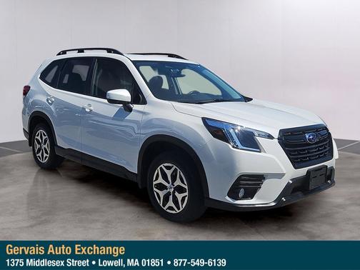 Crystal White Pearl 2023 Subaru Forester Premium