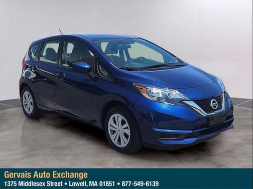 Blue 2017 Nissan Versa Note SV