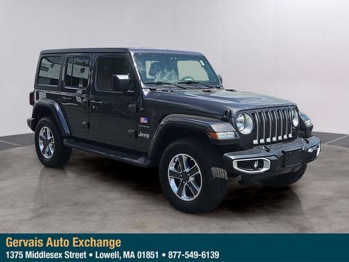 Granite Crystal Metallic Clearcoat 2022 Jeep Wrangler Unlimited Sahara