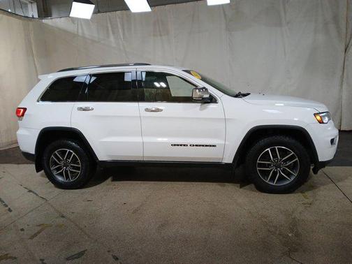 Bright White Clearcoat 2021 Jeep Grand Cherokee Limited