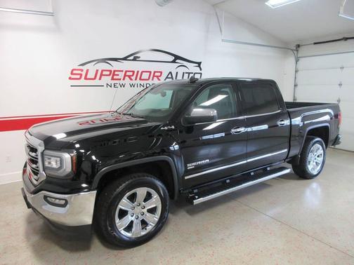 Black 2018 GMC Sierra 1500 SLT