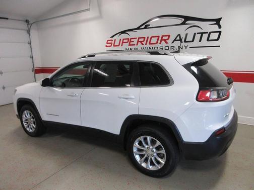 Bright White Clear Coat 2019 Jeep Cherokee Latitude
