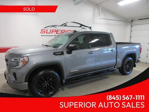 Satin Steel Metallic 2020 GMC Sierra 1500 Elevation