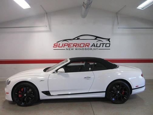 Glacier White Solid 2024 Bentley Continental GT Speed
