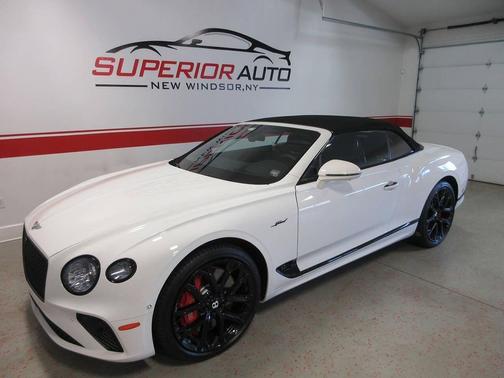 Glacier White Solid 2024 Bentley Continental GT Speed