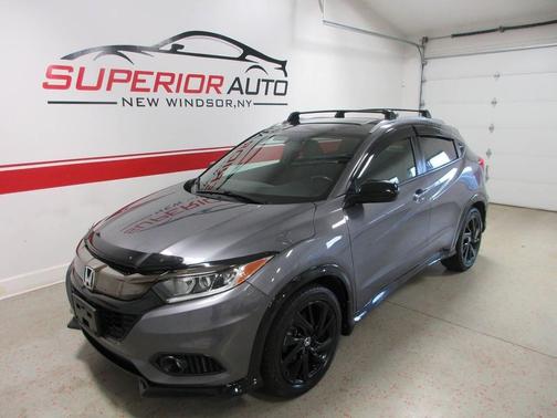 Modern Steel Metallic 2021 Honda HR-V AWD Sport