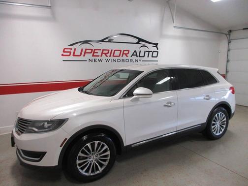 White Platinum Metallic Tri-Coat 2016 Lincoln MKX Select