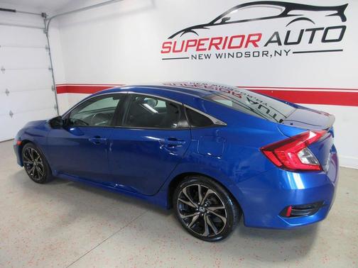 Aegean Blue Metallic 2021 Honda Civic Sport