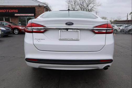 Oxford White 2018 Ford Fusion S