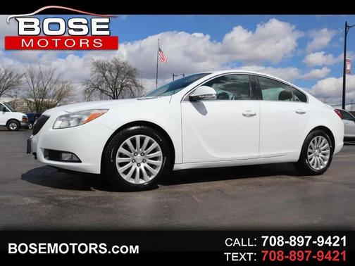 White 2012 Buick Regal Base