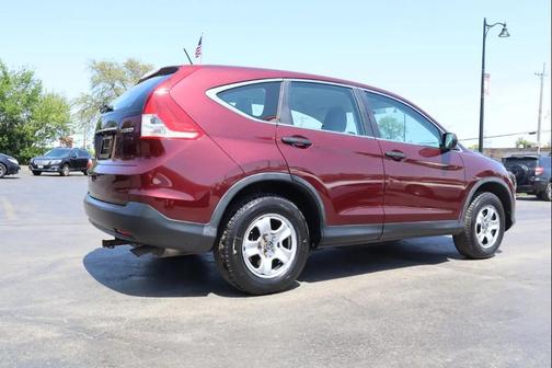 Maroon 2013 Honda CR-V LX