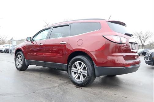 Maroon 2017 Chevrolet Traverse 1LT