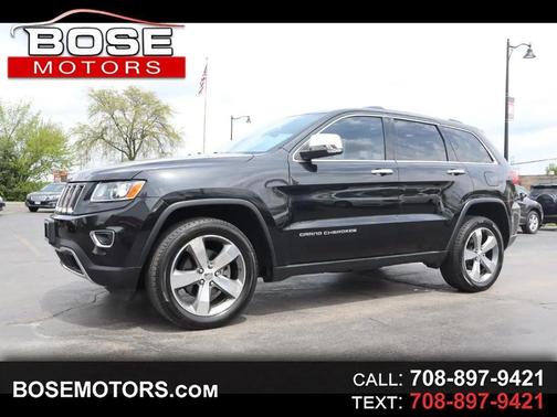 Brilliant Black Crystal Pearlcoat 2014 Jeep Grand Cherokee Limited