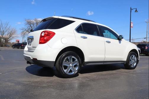 White 2015 Chevrolet Equinox LTZ