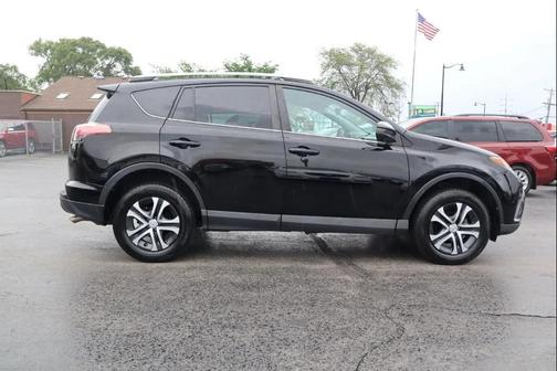 Black 2017 Toyota RAV4 LE