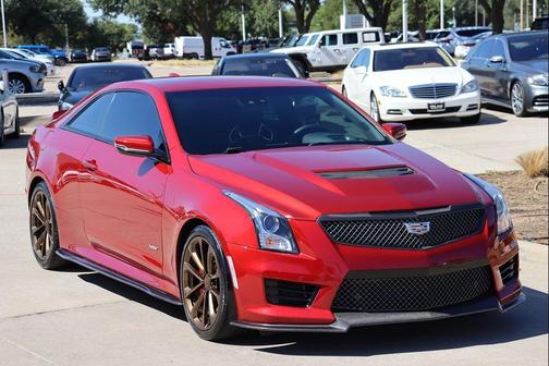Red Obsession Tintcoat 2016 Cadillac ATS-V