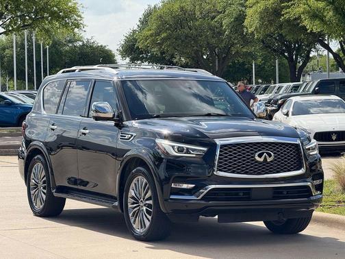 Black Obsidian 2021 INFINITI QX80 SENSORY