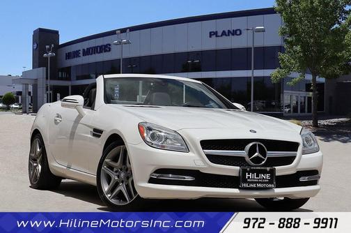 Polar White 2014 Mercedes-Benz SLK-Class SLK 250