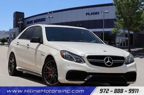 Diamond White 2014 Mercedes-Benz E-Class S 4MATIC